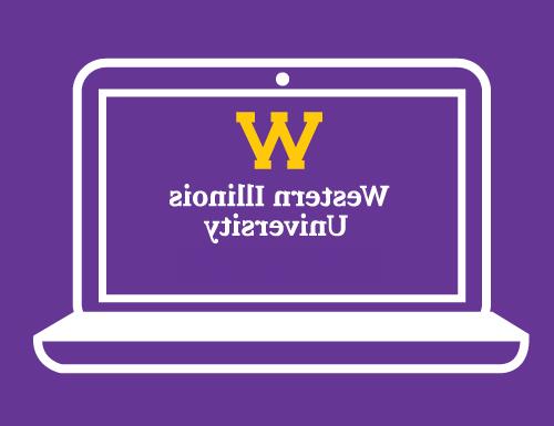 笔记本电脑图标WIU标志